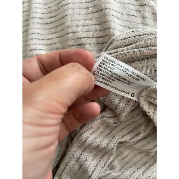 Knox Rose Womens Top Size Small Long Sleeve Turtle Neck Gray - Picture 5 of 5